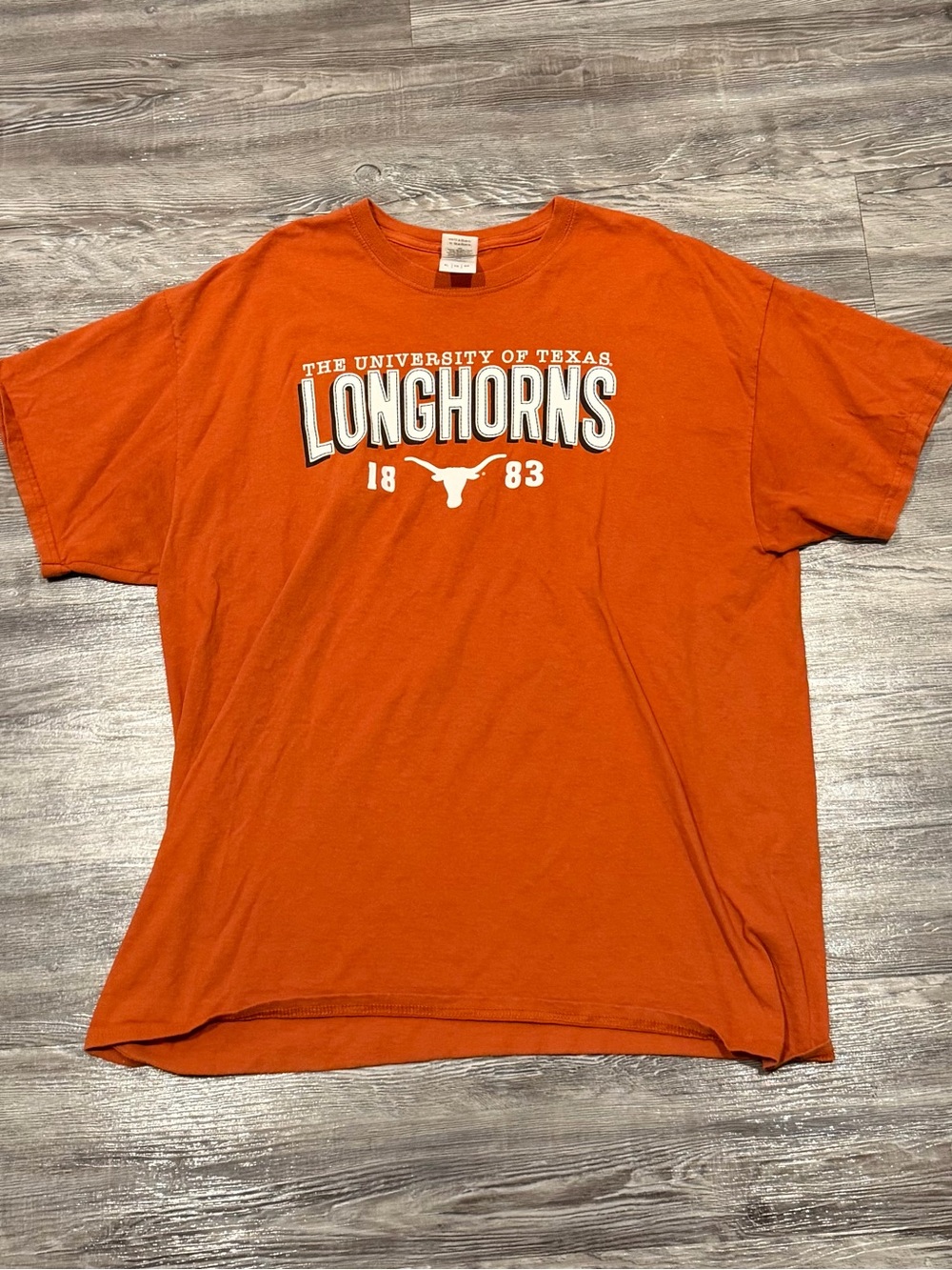Gildan Ultra Cotton University of Texas Longhorns Orange T-shirt Men’s size XL